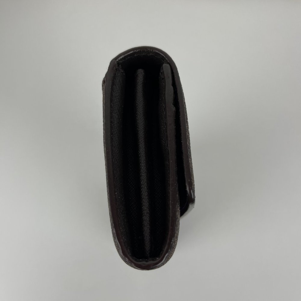 New Michael Kors Coated Canvas Logo Billfold Wallet - Picture 6 of 6